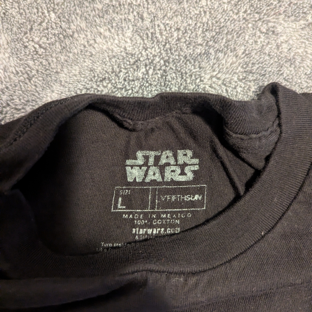 Star Wars Black Cotton Tee - Picture 2 of 2